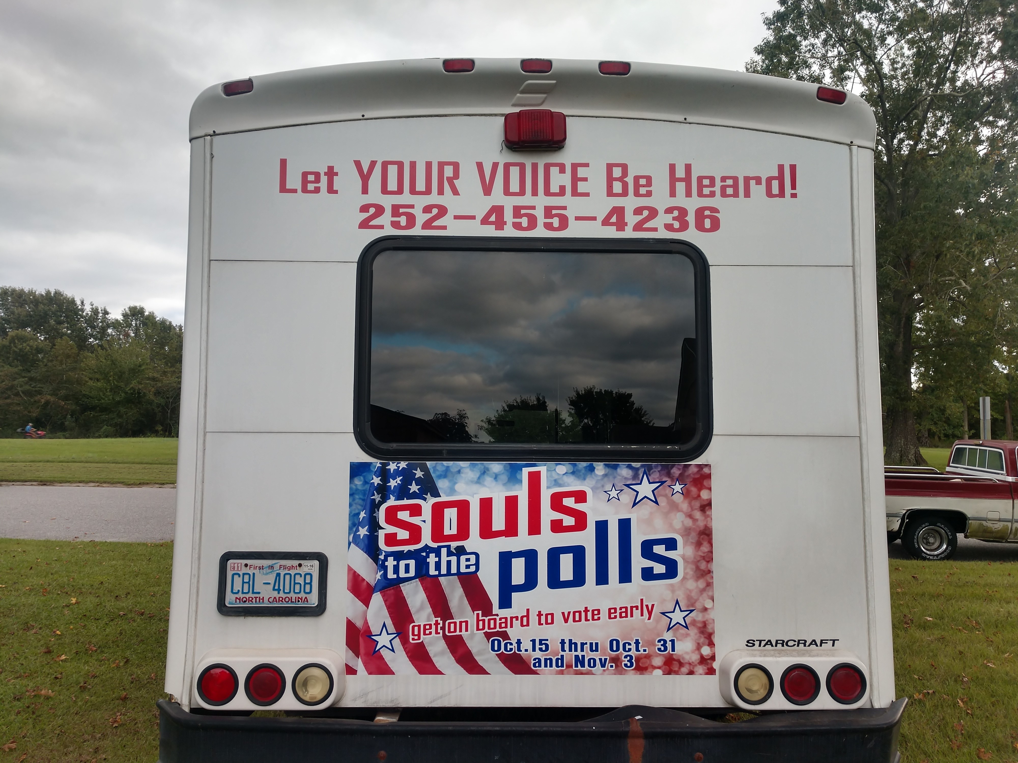 SunShine Station's Souls to the Polls Van 2020 elections